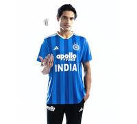 adidas India T20 Cricket Jersey 2026 (UK, Alpha, XS, Regular, Regular, Bright Royal)