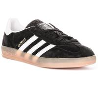 Adidas Indoor Three Layers Gum Sole Mens Trainers In Black White UK 6 - 12