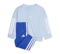 Adidas Infant Boys Essentials Sweatshirt & Jogger Set Colour: Blue, Size: 18-24 months