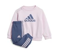 Adidas Infant Girls Badge of Sport Jogger Set Colour: Pink, Size: 18-24 months
