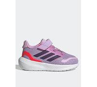 adidas Unisex Baby RUNFALCON 5 Shoes Infants Running, Powder Plum/Aurora Plum/Lucid Red, 6 UK Child