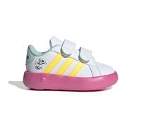 Adidas Infant Grand Court Minnie Shoes Size: UK 8 1/2c, Colour: White