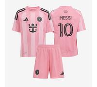 adidas Inter Miami 2025 Little Kids Home Kit with Messi 10
