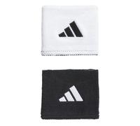 adidas Interval Reversible Wristband, White/Black/2, One Size