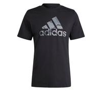 Adidas IR5828 Mens Short Sleeve T Shirt Camo Print Badge of Sports Black Tee Top
