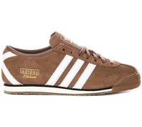 adidas Italia 70S Men's Leather Shell Toe Basket Street Style Sneakers, Brown White, 8