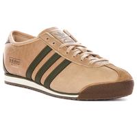 Adidas Italia 70S Shell Toe Lace Up Womens Trainers In Brown Olive UK 5 - 8