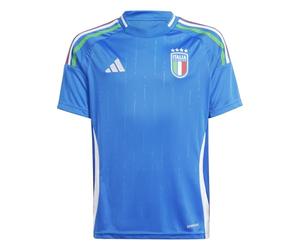 adidas Italy 24 Home Jersey Kids, Recycled Polyester, Blue