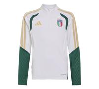 Adidas Italy Tiro Junior Training 1/4 Zip 2026 Colour: White, Size: 11-12 years