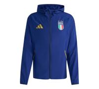 adidas Italy Tiro Travel Full Zip Windbreaker 'Victory Blue' JY7052 L