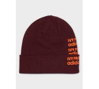 Adidas Ivy Park Logo Beanie Maroon Orange - OS