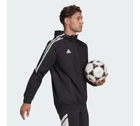 adidas Jacket Mens Condivo 22 All Weather Football Black Sports Teamwear Coat