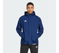 adidas Jacket Mens Entrada 22 All Weather Coat Navy Blue Football Lightweight