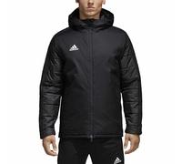 adidas Jacket Mens Football Winter Sports Coat Black