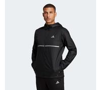 adidas Jacket Mens Running Own The Run Lightweight Black Sports Top