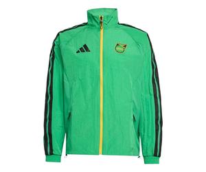 adidas Jamaica 2026 x Bob Marley Home Anthem Jacket Asia Sizing 'Vivid Green' JV8195 XXL