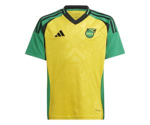 Adidas Jamaica Home Junior Short Sleeve Jersey 2024 Colour: Yellow, Size: 9-10 years