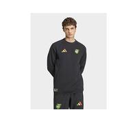 adidas Jamaica X Bob Marley Tiro Tech Crew Sweatshirt - Black - Mens 2XL
