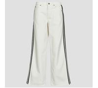 adidas Jeans FIREBIRD TRACK PANT DENIM in White US 29 / 30