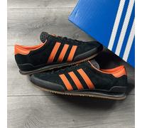 Adidas Jeans MKII ‘Black / Orange / Gun Sole’ - Size UK 10 / EU 44 2/3 / US 10.5