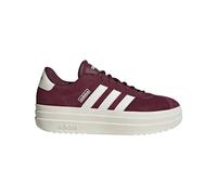Adidas JQ5643 Women's Platform Trainers Vegan Platform Shoes Colourful, Maroon White Off White, 7 UK