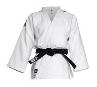 adidas Judo Gi Uniform Suit Jacket, IJF Approved, For Men Women Kids, 750G, Polycotton, Belt Not Included, Slim or Standard Cut, Sizes 155 - 200cm. Note Jacket Only (Slim Fit, 195cm)