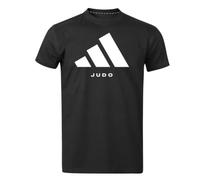 adidas Judo T-Shirt Medium - Made of Pure Cotton, Breathable Shirt for Judo Practitioners, Suitable for Training and Workout