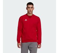 adidas Jumper Mens Entrada Sweatshirt Top Red Teamwear Pullover Football