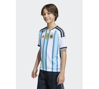 adidas Junior Argentina Replica 26 Home Football Shirt, White, Size 7-8 Years White