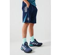 adidas Junior Arsenal Trainingwear Shorts, Blue, Size 7-8 Years Blue