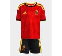 Adidas Belgium 26/27 Home Short Sleeve Junior Set Red 4-5 Years Kids