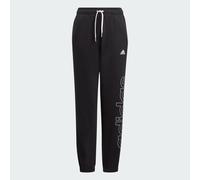 adidas Junior Black French Terry Jogging Bottoms Sweatpants GN3990