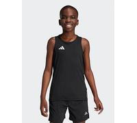 adidas Junior Boys Training Team Vest - Black, Black, Size 7-8 Years Black