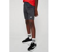 adidas Junior Boys Train Essentials Shorts, Grey Six/White, Size 5-6 Years Grey Six/White