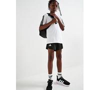 adidas Boy's Team Split Kids Shorts, Black/White, 13-14 Years
