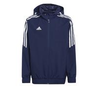 Adidas Junior Condivo 22 All-Weather Jacket Colour: Navy, Size: 9-10 years