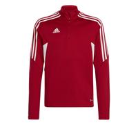 Adidas Junior Condivo 22 Training Top Colour: Red/White, Size: 11-12 years