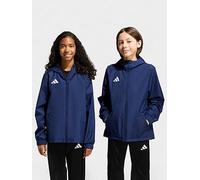 adidas Kids' Entrada 26 Water and Wind Resistant Rain Anorak 11-12 Years Blue