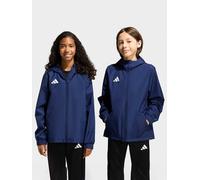 adidas Kids' Entrada 26 Water and Wind Resistant Rain Anorak 7-8 Years Blue