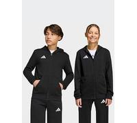 adidas Junior Entrada 26 Full Zip Hoody, Black, Size 3-4 Years Black
