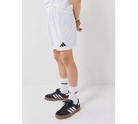 adidas Unisex Kids Entrada26 Shorts Kids, White/Black, 7-8 Years
