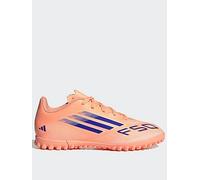 adidas Kids F50 Club Childrens Astro Turf Football Boots Orange/Blue 1 UK Child