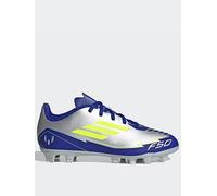 Adidas F50 Club Messi Junior FG/MG Size: 10c UK, Colour: Silver