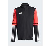 adidas Unisex Kids F50 TRAINING JACKET KIDS, black/lucid red/white, 5-6 Years
