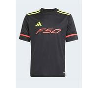 Adidas Junior F50 Short Sleeve Jersey Colour: Black, Size: 9-10 years