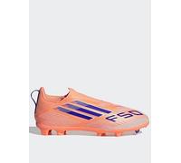 adidas Junior F50 League Laceless Firm Ground Football Boot, Orange, Size 10 Younger Orange