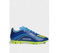 adidas Junior F50 Messi League Firm Ground Football Boots - Blue, Blue, Size 13 Younger Blue