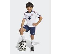 adidas Junior Fc Bayern Munich 26/27 Away Mini Kit, White, Size 18-24 Months White