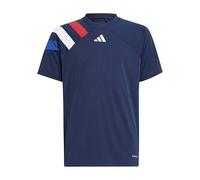 adidas Junior Fortore 23 Tee, Navy, Size 7-8 Years Navy