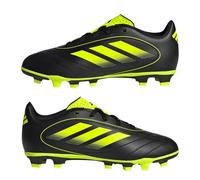 adidas Kids Goletto VIII Juniors Firm Ground Football Boots Black/Lemon 3 UK Child